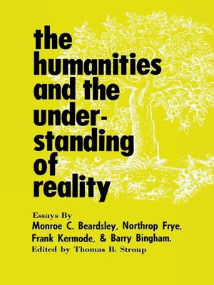 cover image of The Humanities and the Understanding of Reality